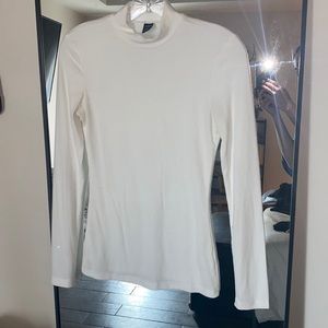 White turtleneck